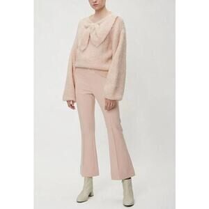 byTiMo Powder Pink Bow Sweater Size Small